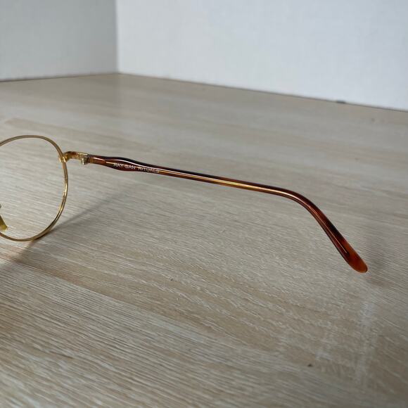 Vintage B&L Ray-Ban Rituals W2546 Sunglasses FRAMES ONLY Gold Tortoise - Picture 7 of 11